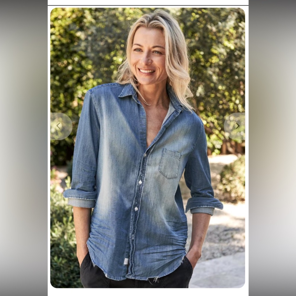 Frank & Eileen Eileen Distressed Vintage Wash Shirt